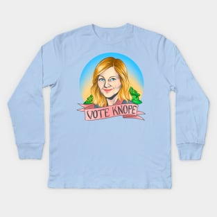 Vote Knope Kids Long Sleeve T-Shirt